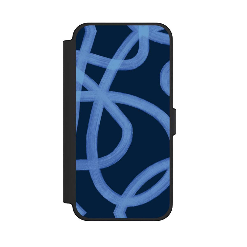 iPhone 12 Pro Max NIVOflip Laced Up Tones of Blue