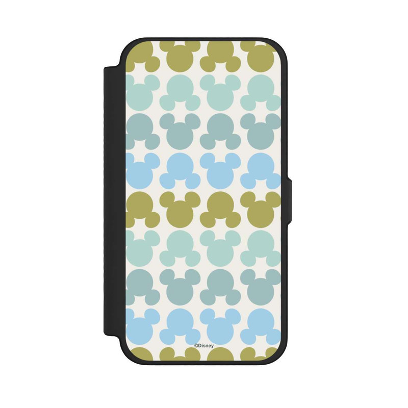 iPhone 12 Pro Max NIVOflip Disney Mickey Icon Pattern Green and Blue