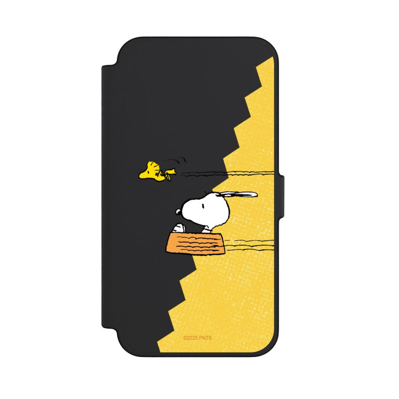 iPhone 12 Pro Max NIVOflip Peanuts-Snoopy und Woodstock Transparent