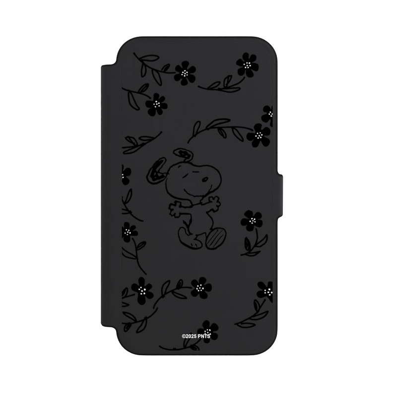 iPhone 12 Pro Max NIVOflip Snoopy und Flowers Transparent