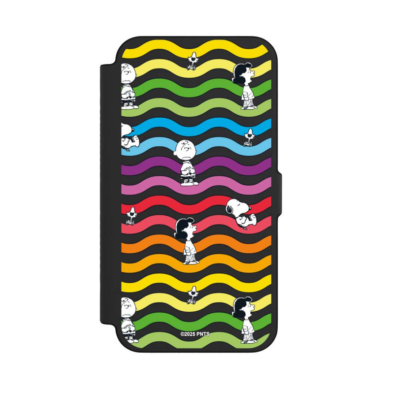 iPhone 12 Pro Max NIVOflip Snoopy Pattern Rainbow Transparent