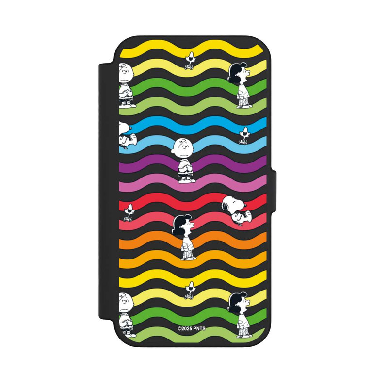 iPhone 12 Pro Max NIVOflip Snoopy Pattern Rainbow Transparent