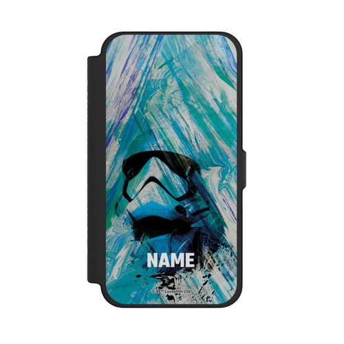 Apple iPhone 12 Pro Max NIVOflip Stormtrooper Watercolor Personalisierbar