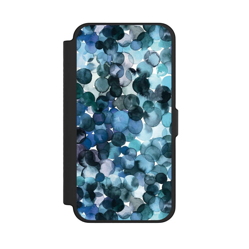 iPhone 12 Pro Max NIVOflip Blätterzauber Blau