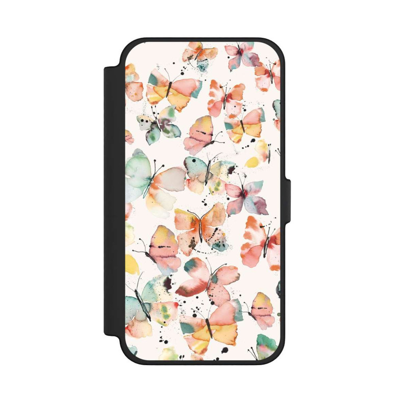 iPhone 12 Pro Max NIVOflip Butterflies Watercolor Pattern