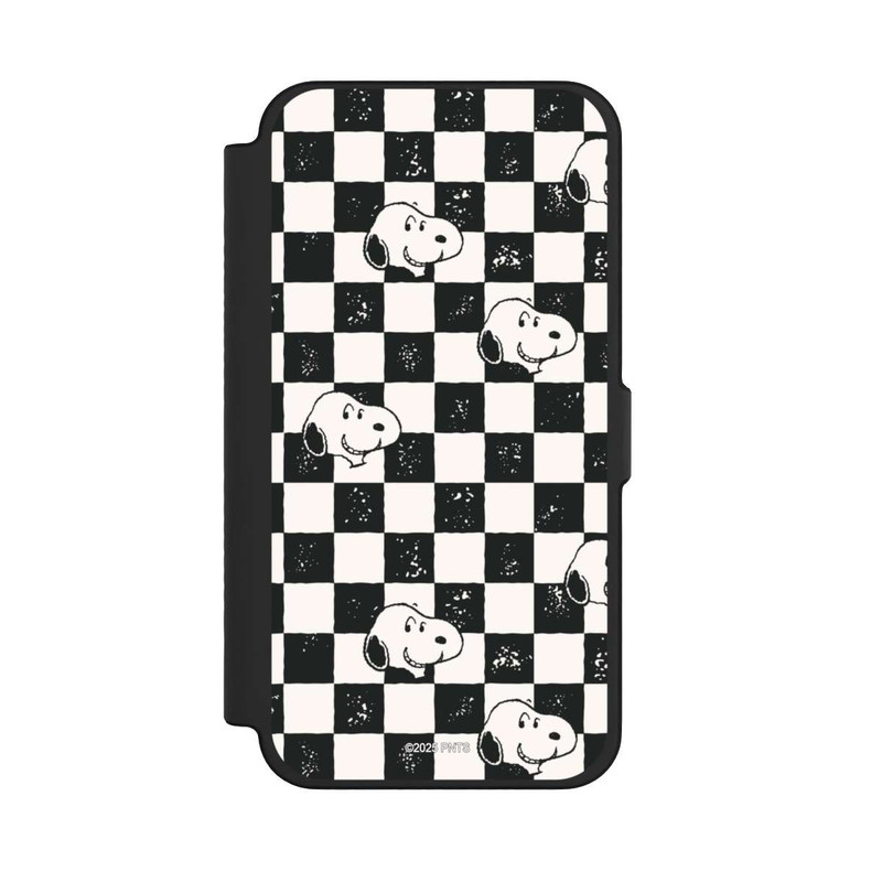 iPhone 12 Pro Max NIVOflip Snoopy Heads Checked Pattern