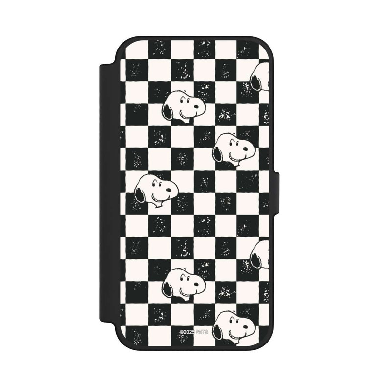 iPhone 12 Pro Max NIVOflip Snoopy Heads Checked Pattern