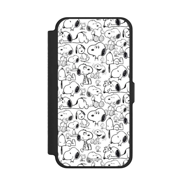 iPhone 12 Pro Max NIVOflip Classic Snoopy Pattern White