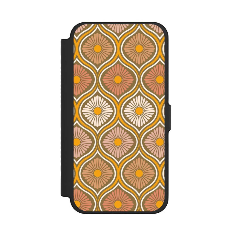 iPhone 12 Pro Max NIVOflip Groovy 70s Retro Mid-Century Daisy Flowers