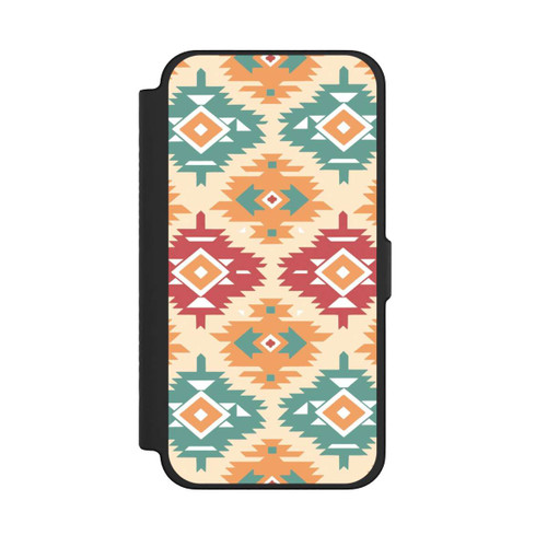 Apple iPhone 12 Pro Max NIVOflip Modern Tribal Boho Aztec Geometric Design 1