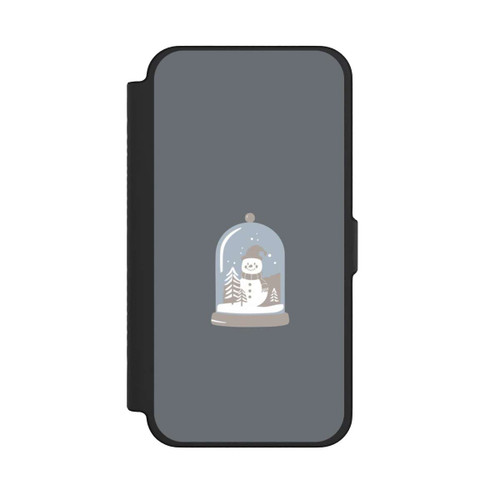 Apple iPhone 12 Pro Max NIVOflip Minimalist Snow Globe with Snowman