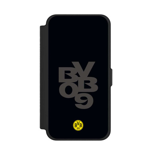 Apple iPhone 12 Pro Max NIVOflip BVB09 Grau Schwarz
