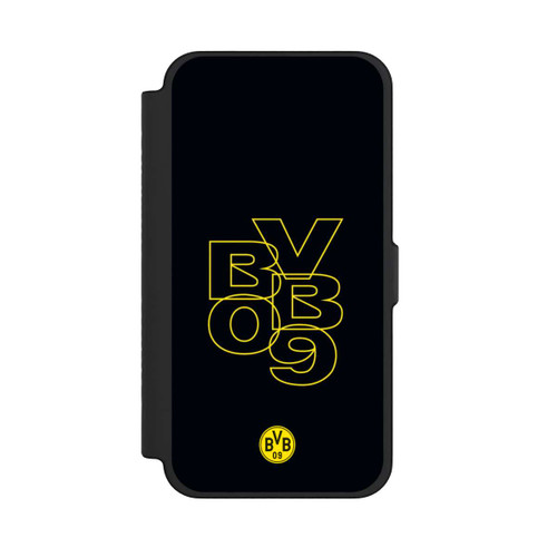 Apple iPhone 12 Pro Max NIVOflip BVB09 Gelb Schwarz