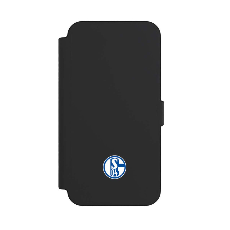 iPhone 12 Pro Max NIVOflip FC Schalke 04 Logo Klein Transparent