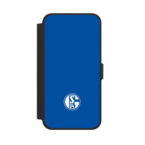 Apple iPhone 12 Pro Max NIVOflip FC Schalke 04 Logo Blau