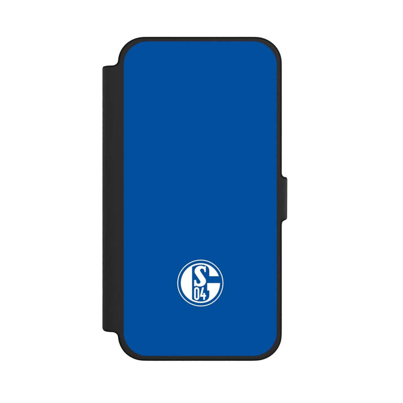 iPhone 12 Pro Max NIVOflip FC Schalke 04 Logo Blau