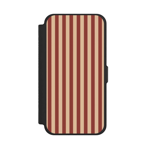 Apple iPhone 12 Pro Max NIVOflip Streifen Tan