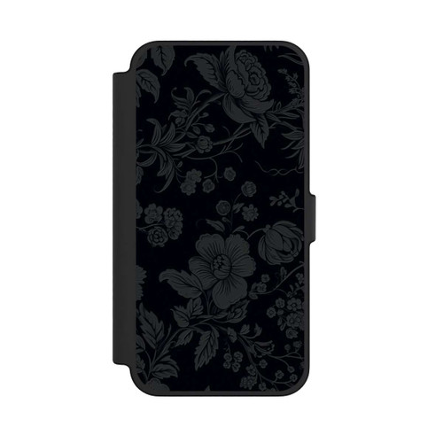 Apple iPhone 12 Pro Max NIVOflip Dunkle Blumen Vintageoptik