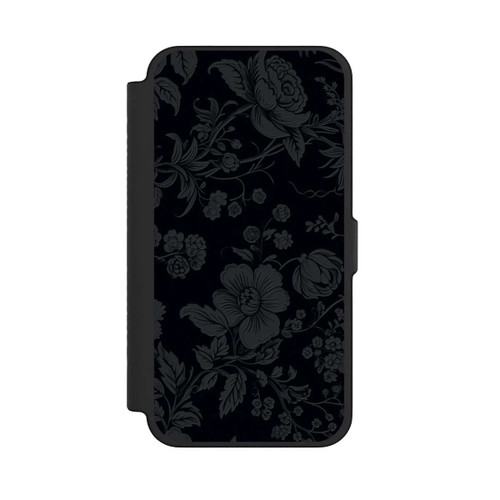 Apple iPhone 12 Pro Max NIVOflip Dunkle Blumen Vintageoptik