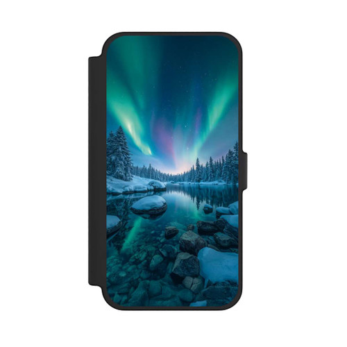 Apple iPhone 12 Pro Max NIVOflip Aurores boréales Briller avec IA