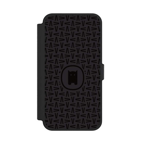 Apple iPhone 12 Pro Max NIVOflip Nivocase Muster Schwarz Grau