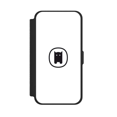 Apple iPhone 12 Pro Max NIVOflip Nivocase Logo Weiss