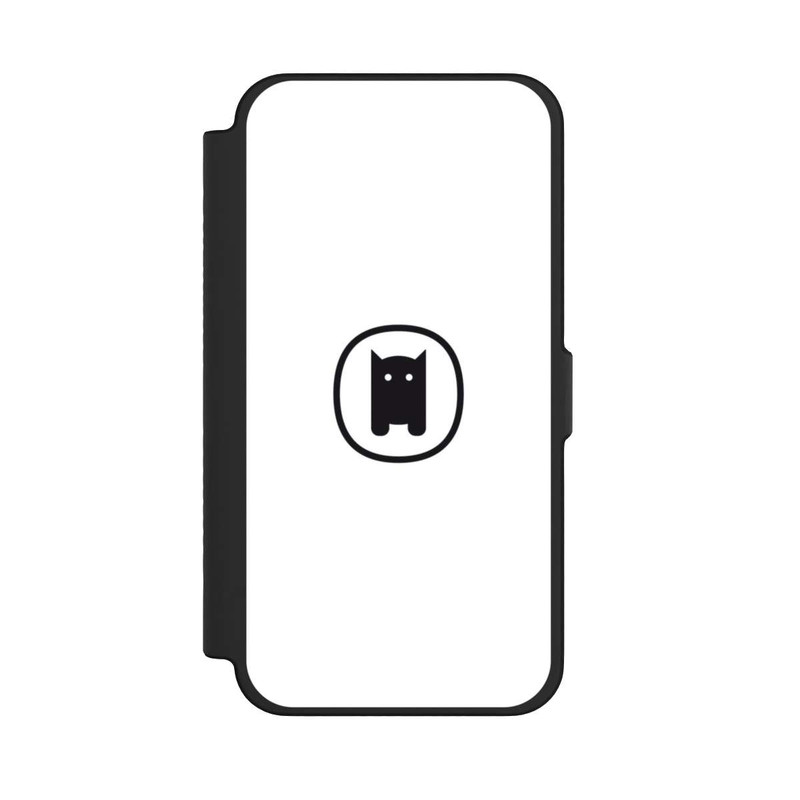 iPhone 12 Pro Max NIVOflip Nivocase Logo Weiss