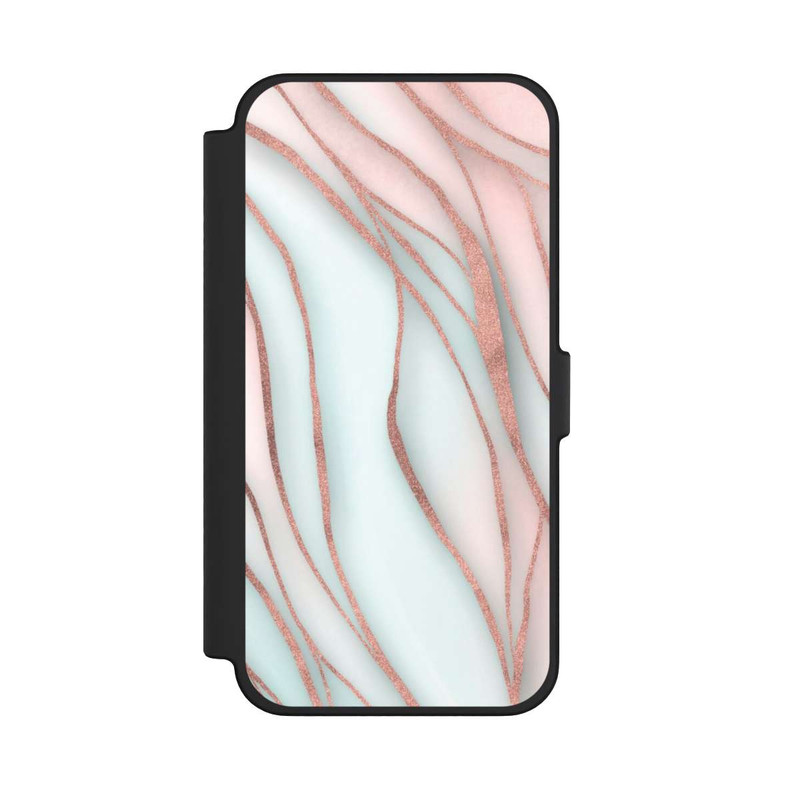 iPhone 12 Pro Max NIVOflip Soft Waves Gold Rose Gold
