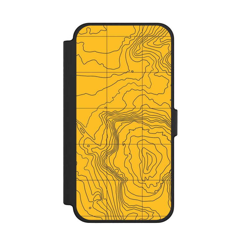 iPhone 12 Pro Max NIVOflip Berg gelbe Linien