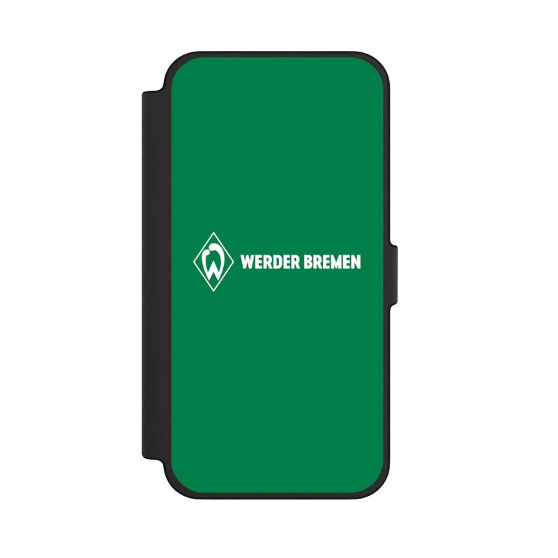iPhone 12 Pro Max NIVOflip Werder Bremen Schriftzug Raute Grün