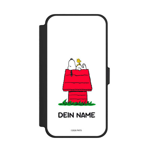 Apple iPhone 12 Pro Max NIVOflip Snoopy and Woodstock Classic Personnalisable