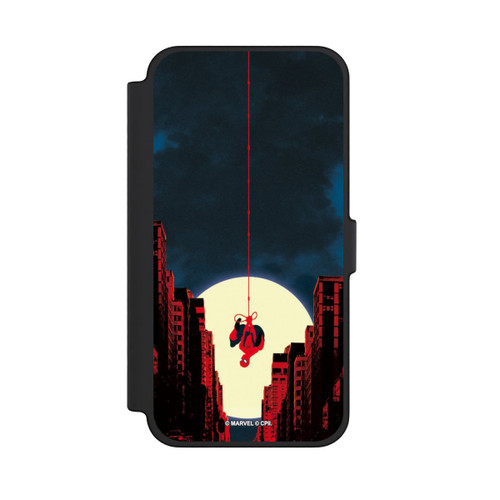 Apple iPhone 12 Pro Max NIVOflip Spider-Man Marvel between Skyscrapers