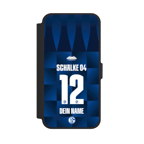Apple iPhone 12 Pro Max NIVOflip Schalke 04 Trikot Personalisierbar 26-27