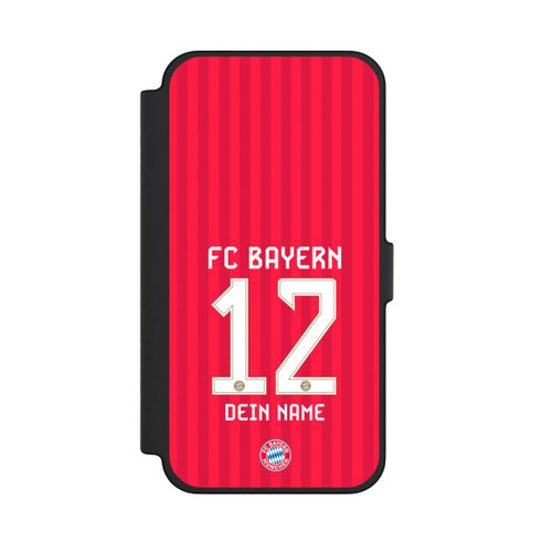 Apple iPhone 12 Pro Max NIVOflip FC Bayern München Trikot Personalisierbar 26-27