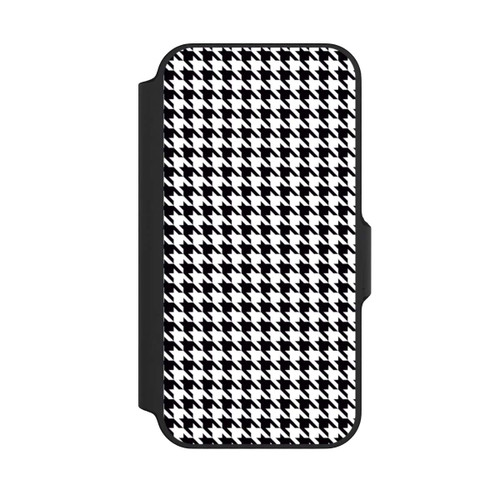 Apple iPhone 13 Mini NIVOflip Hahnentritt Schwarz Weiß