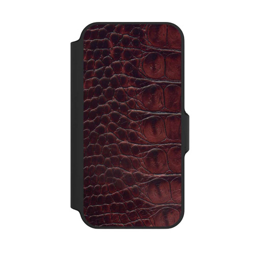 Apple iPhone 13 Mini NIVOflip Cuir de Crocodile