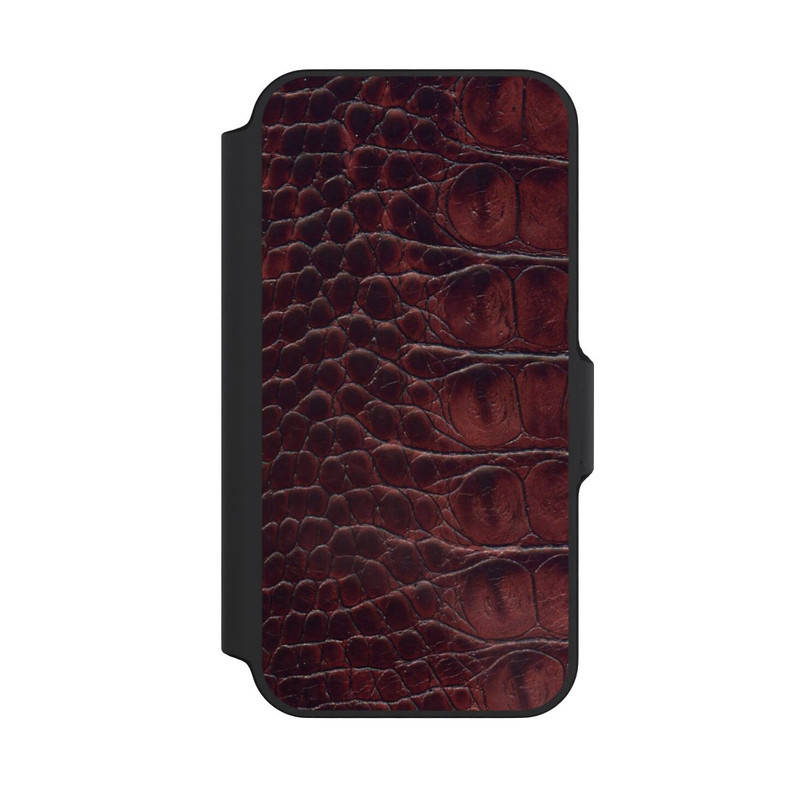 iPhone 13 Mini NIVOflip Cuir de Crocodile