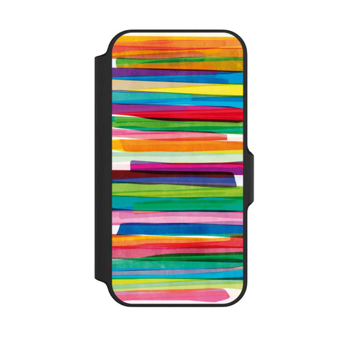 Apple iPhone 13 Mini NIVOflip Bunte Streifen1