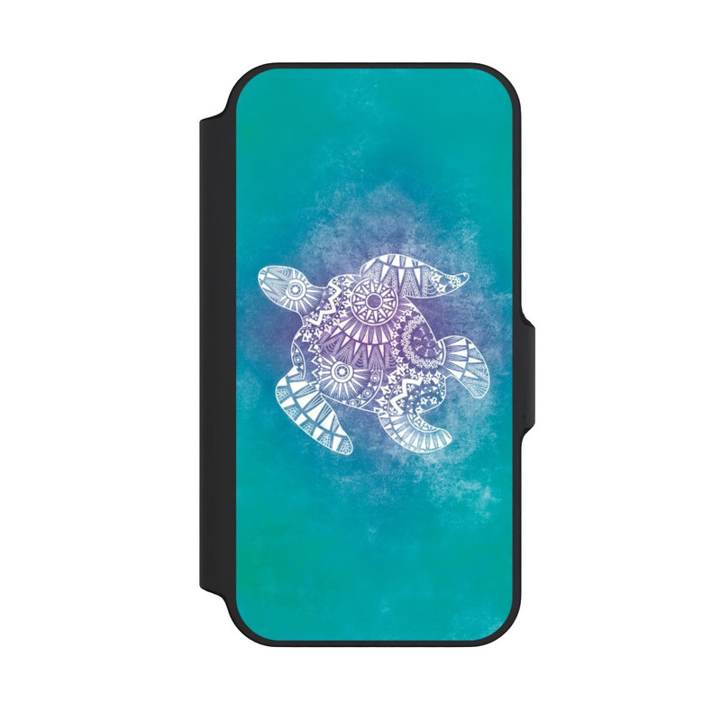 iPhone 13 Mini NIVOflip Mandala Schildkröte