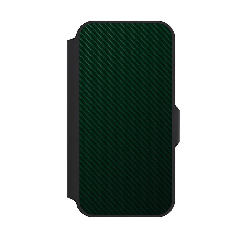 iPhone 13 Mini NIVOflip British Racing Green Carbon