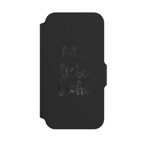 Apple iPhone 13 Mini NIVOflip Lebe Liebe Lache ohne Hintergrund