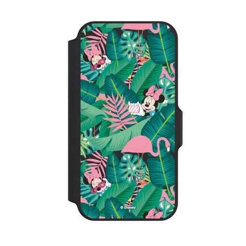 Apple iPhone 13 Mini NIVOflip Minnie Summer Palmblätter ohne Hintergrund