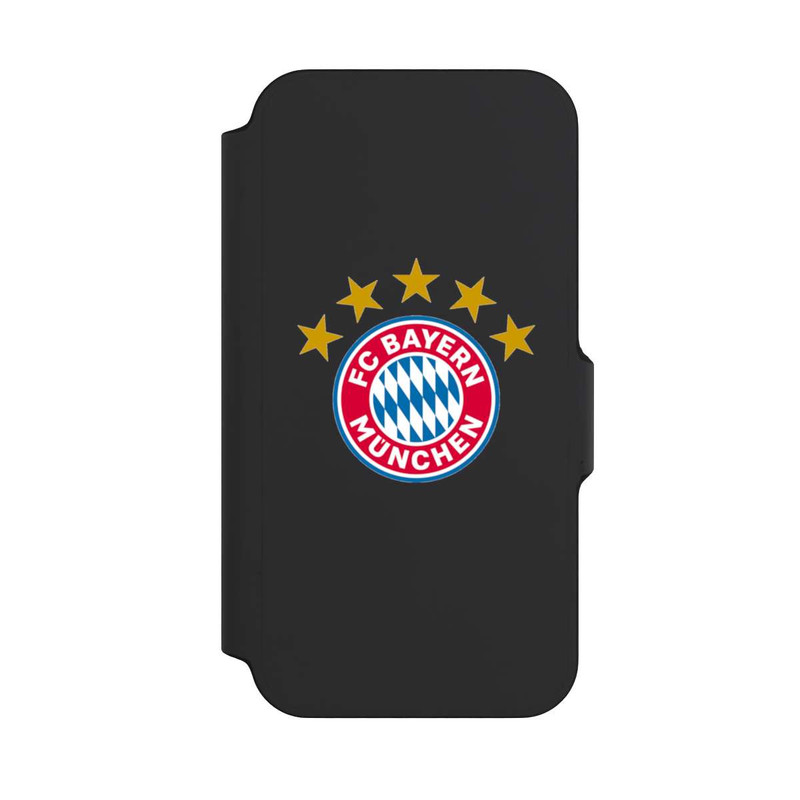 iPhone 13 Mini NIVOflip FCB Logo mit Sterne - ohne Hintergrund