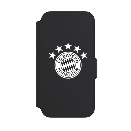 Apple iPhone 13 Mini NIVOflip FCB Logo einfarbig mit Sternen - ohne Hintergrund