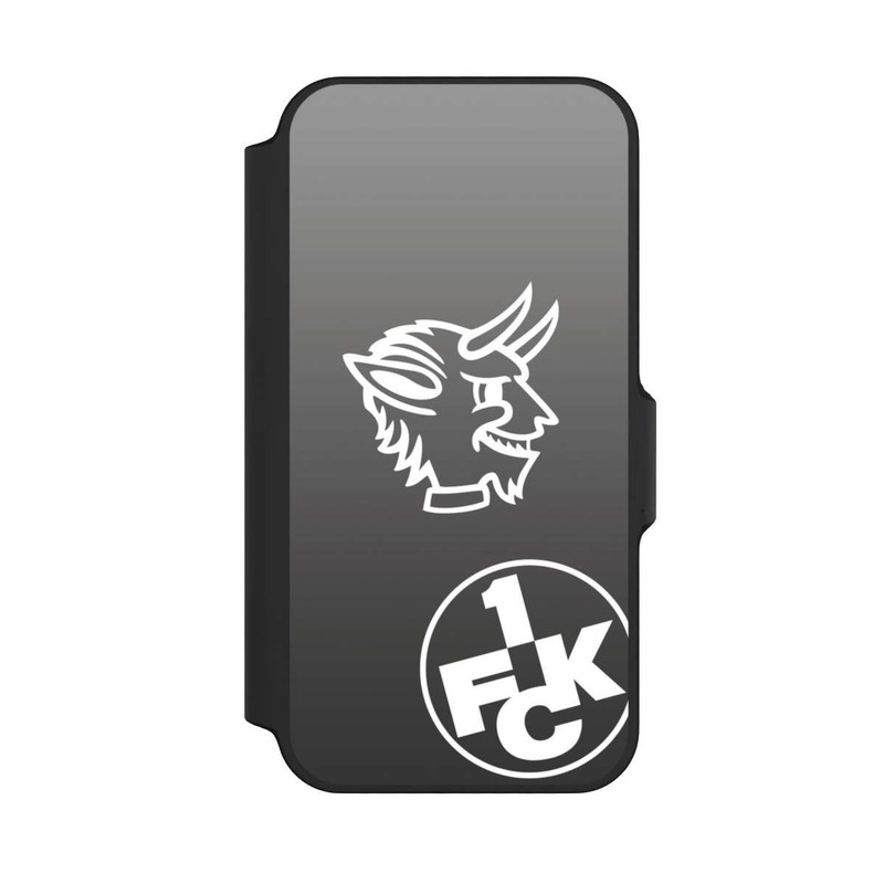 iPhone 13 Mini NIVOflip Teufelskopf FCK auf Schwarz
