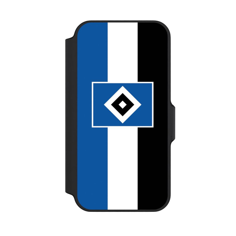 iPhone 13 Mini NIVOflip HSV Streifen - Blau-Weiß-Schwarz
