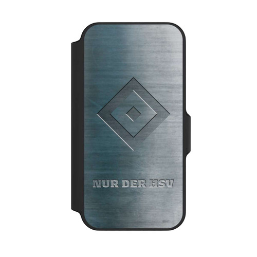 Apple iPhone 13 Mini NIVOflip Nur der HSV Metalllook