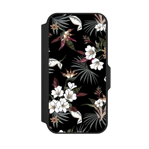 Apple iPhone 13 Mini NIVOflip Flowers Black