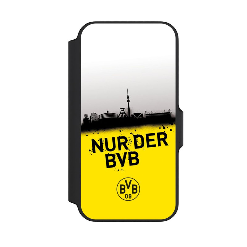 iPhone 13 Mini NIVOflip Nur der BVB - Silhouette