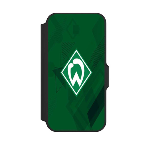 Apple iPhone 13 Mini NIVOflip Grüne Grafikelemente - Werder Bremen